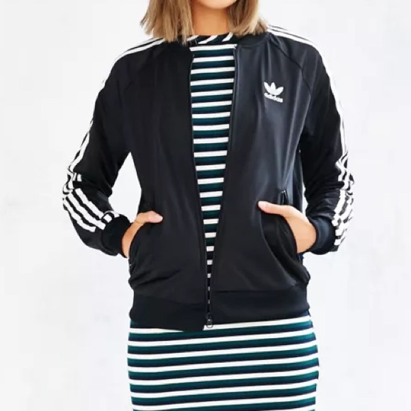 Adidas Superstar Track Jacket 3 Stripe - Picture 1 of 11
